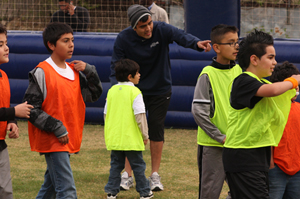The Texas Wesleyan Men and Women's Soccer Teams Hosted a Free Youth Camp.