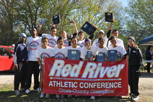 TWU teams won the first RRAC cross country titles in school history.