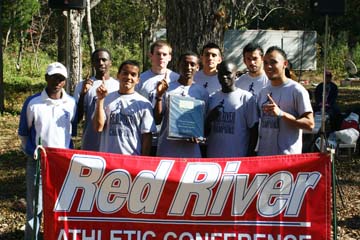 Northwood's four-time defending champion men's cross country team earned another RRAC trophy.