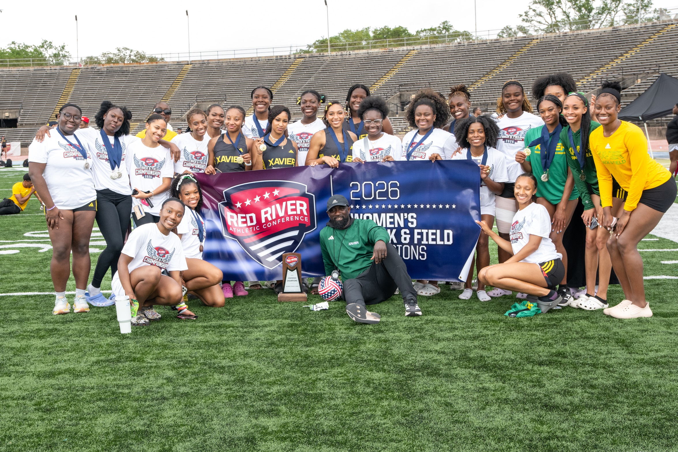 Xavier Women Roll to 2026 RRAC Track & Field Championship Crown