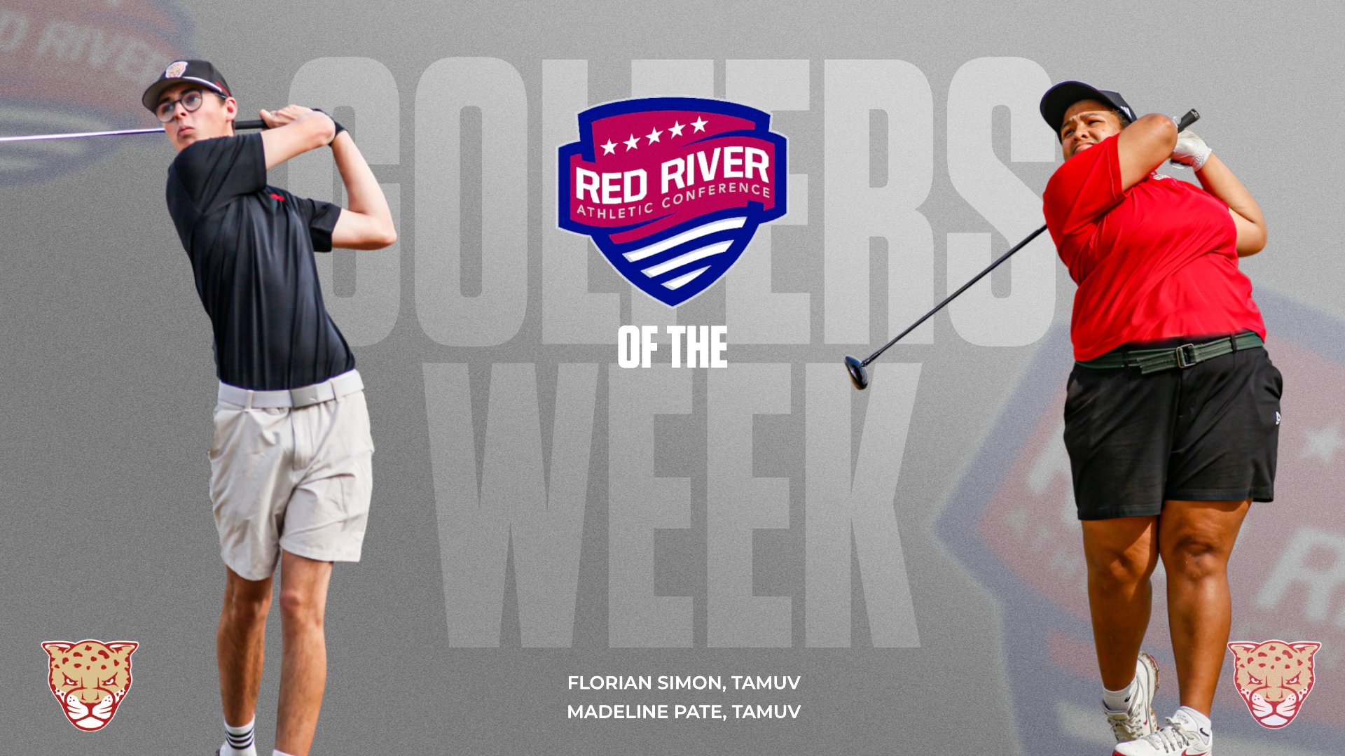 A&M-Victoria's Pate and Simon selected as first RRAC Golfers of the Week for the spring
