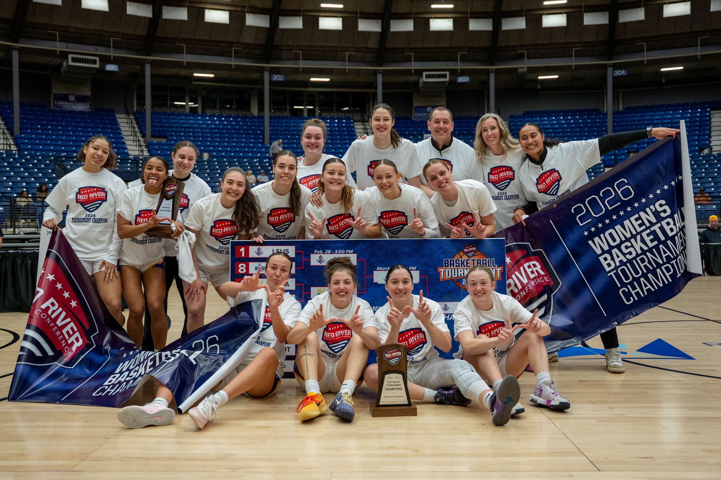 LSU Shreveport wins its third consecutive RRAC Women's Basketball Tournament Championship