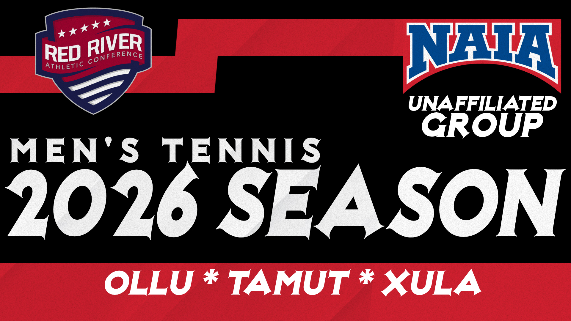 RRAC men's tennis feature teams from OLLU, Texarkana and Xavier