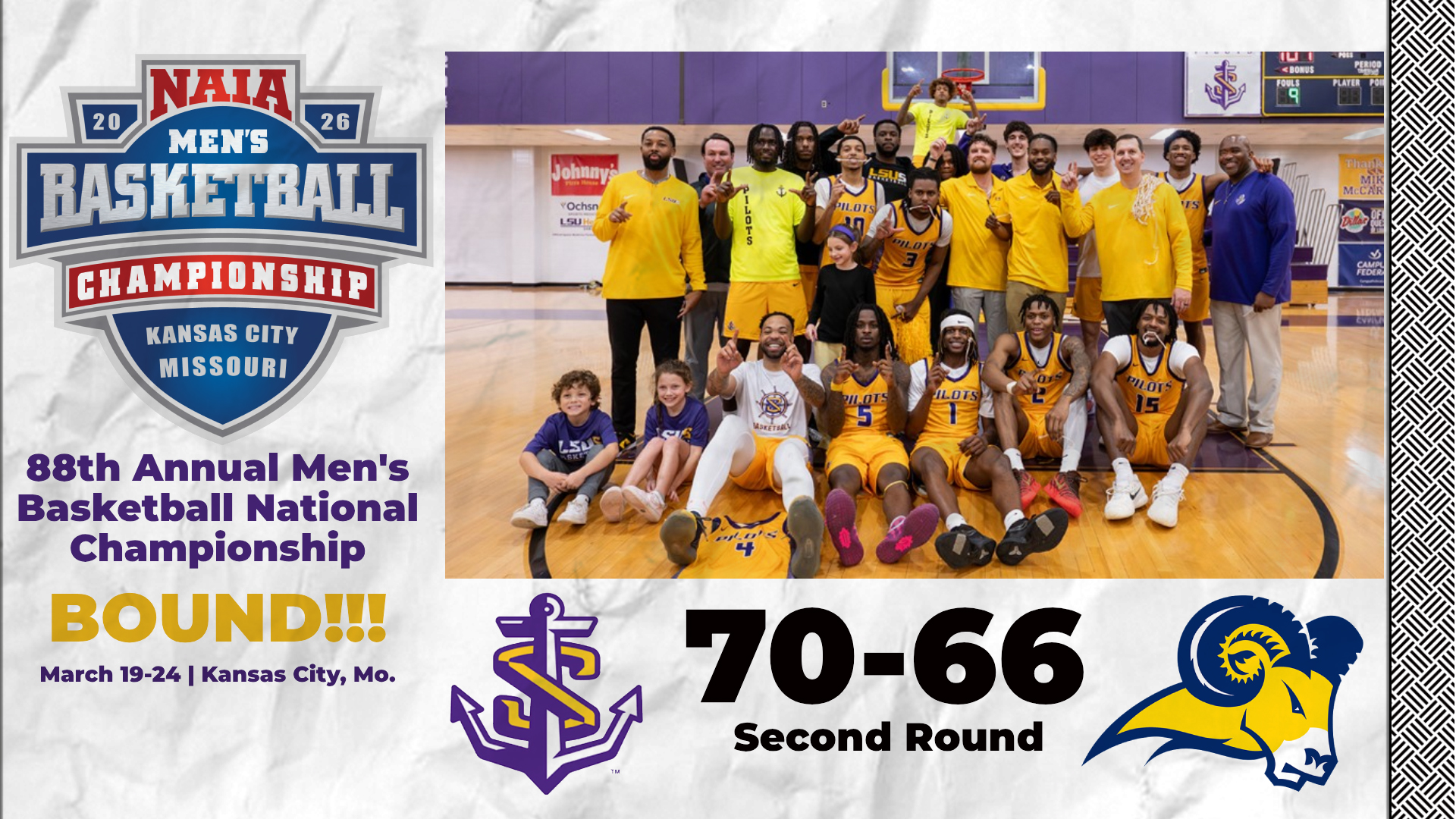 Photo courtesy of LSUS Athletics.