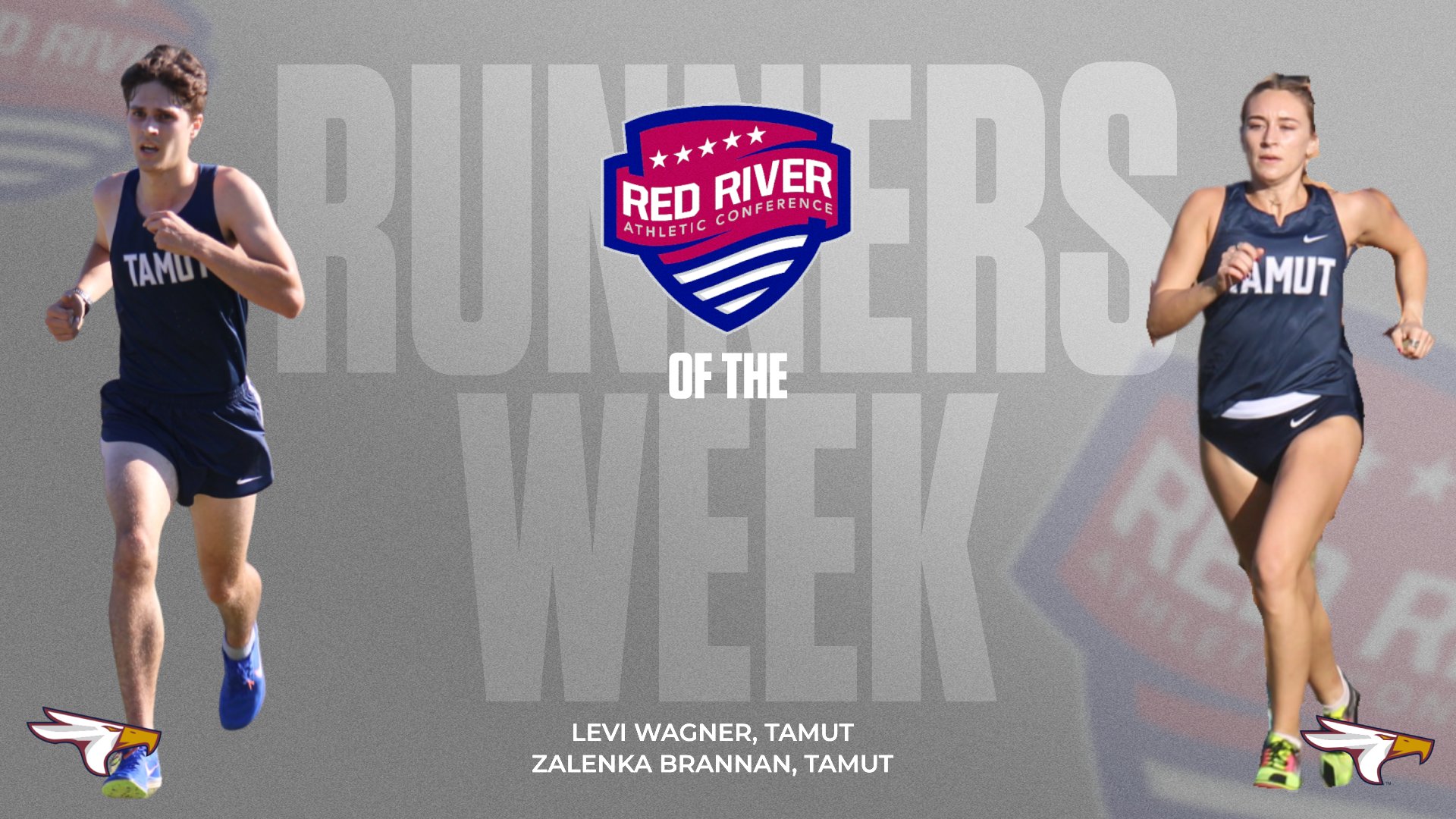 TAMUT's Wagner, Brannan receive RRAC weekly cross country awards