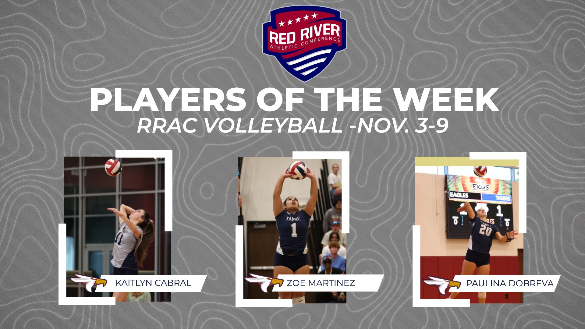 Texas A&M-Texarkana Sweeps RRAC Volleyball Players of the Week Awards