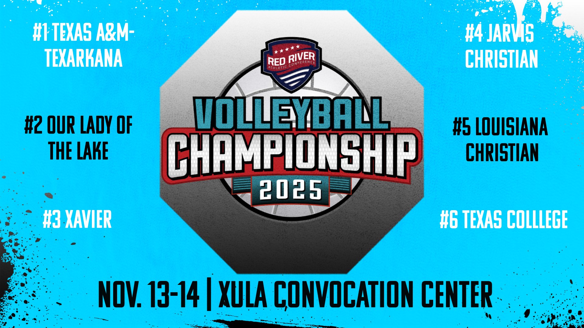 Xavier hosts the 2025 RRAC Volleyball Championship on Nov. 13-14
