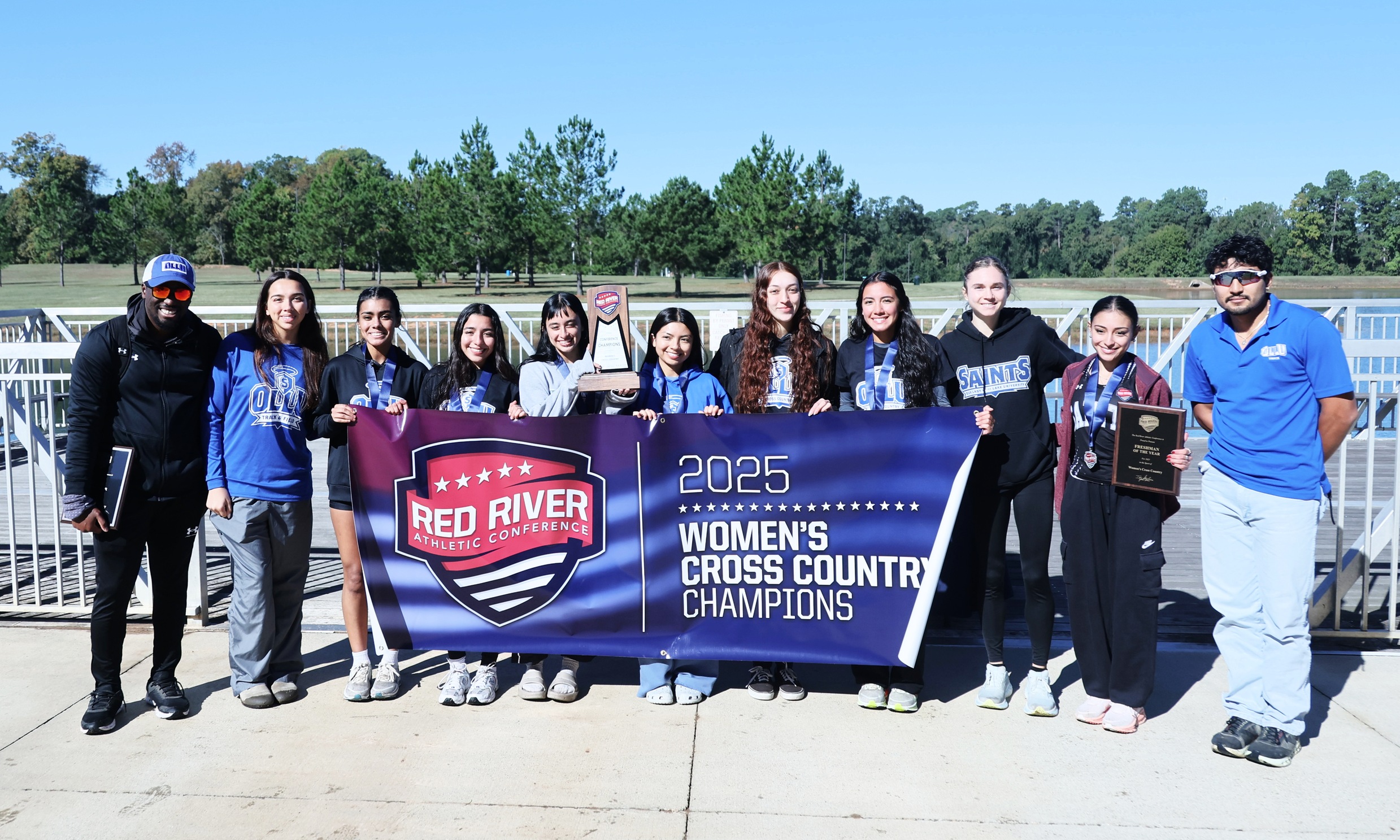 OLLU Wins Seventh Consecutive RRAC Women's Cross Country Title, Saints' Kristen Torres is Top Individual